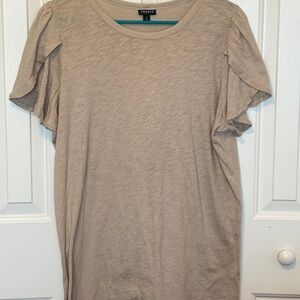 Torrid Women's Beige Short Sleeve Top